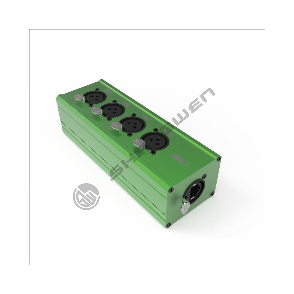 AUDIO /DMX OVER NETWORK CABLE EXTENDER